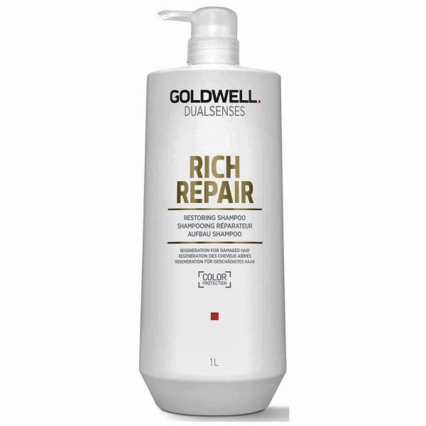 Goldwell rich repair shampoo για κατεστραμμένα ταλαιπωρημένα μαλλιά